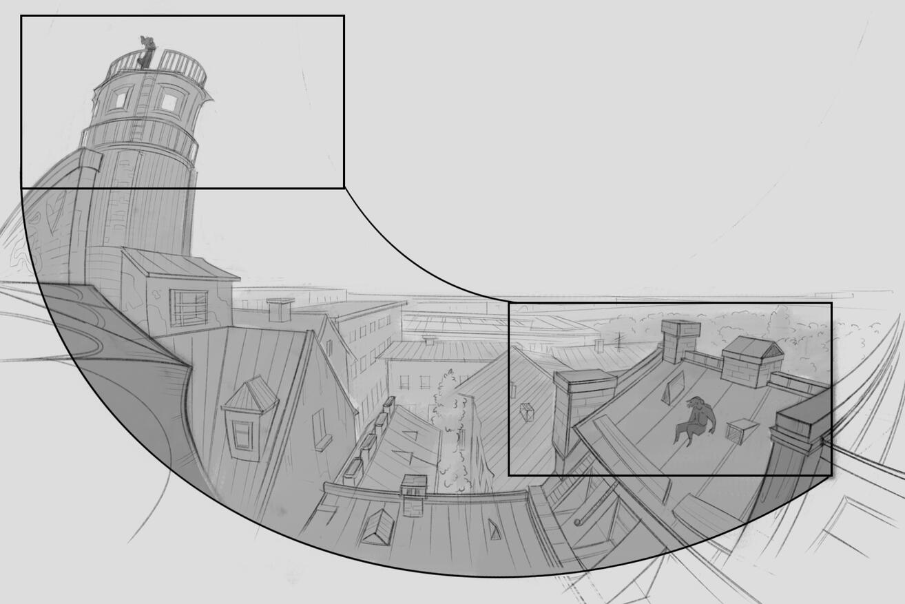 Personal project: Rooftops